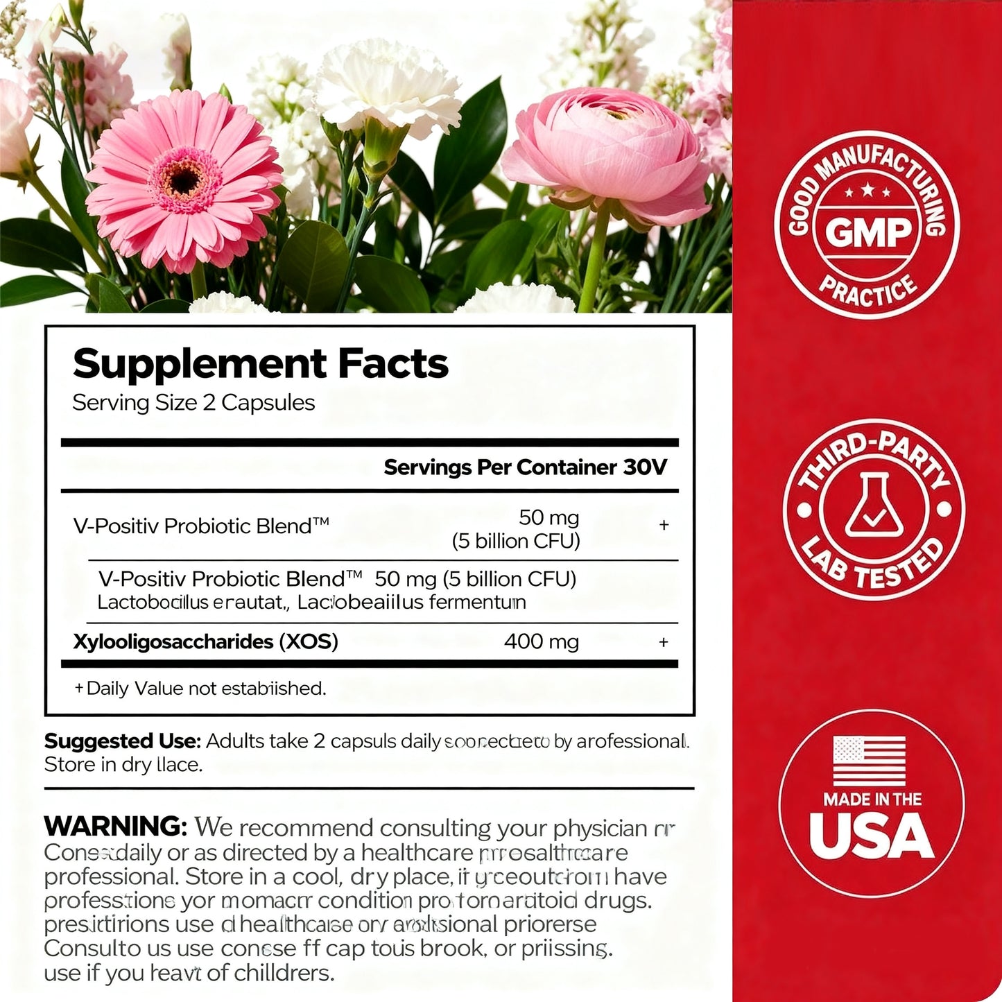 Vaginal Probiotic Capsules ✨ — Balance & Support Women's Health