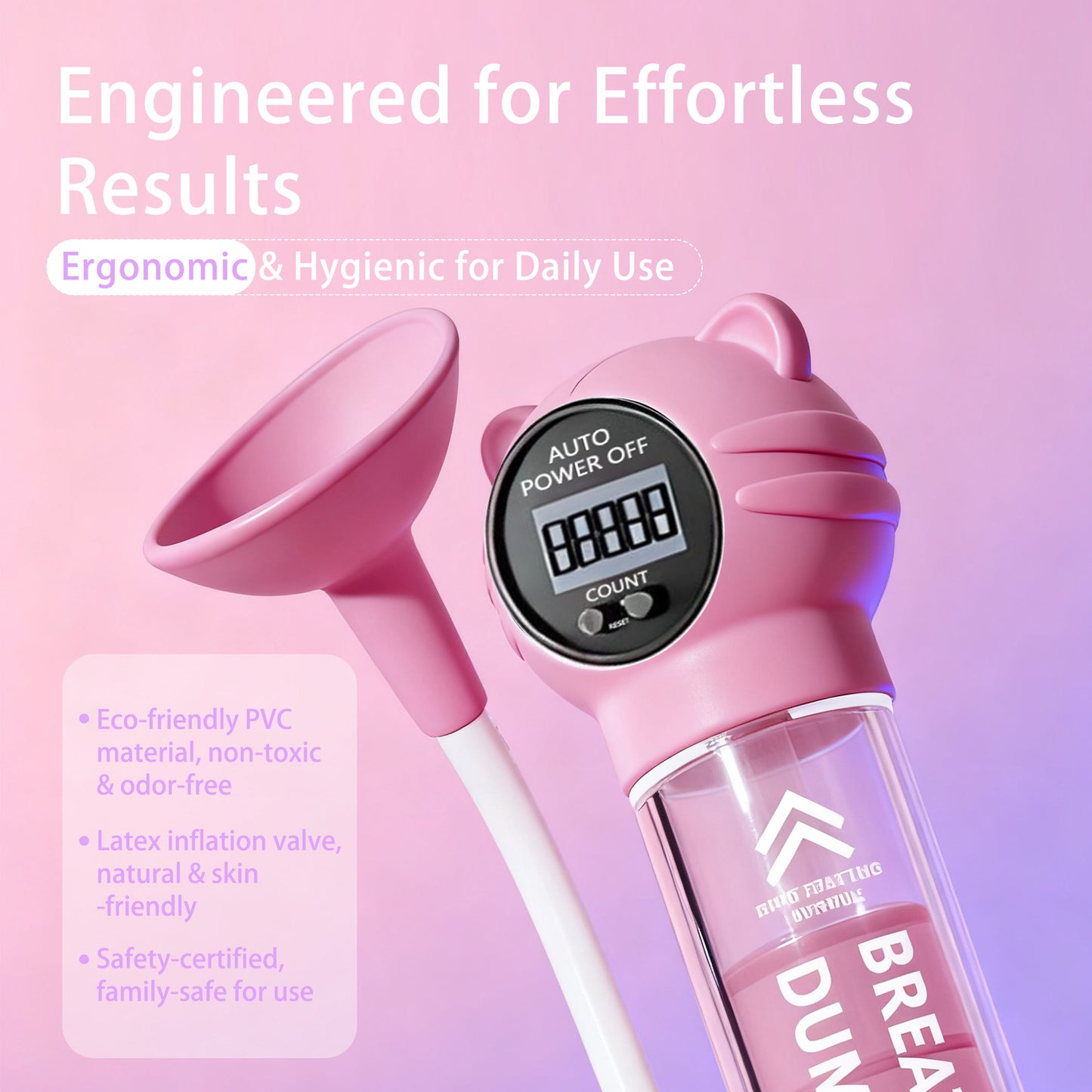 Breathing Dumbbell - Lung Capacity Training Device for Respiratory Fitness