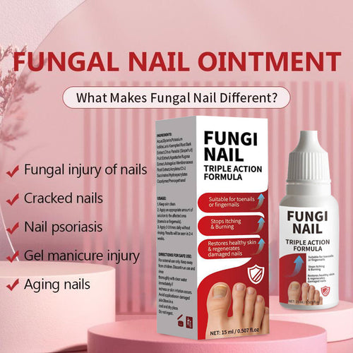 Triple Action Fungi Nail Treatment ✨ — Fast Relief & Nail Repair