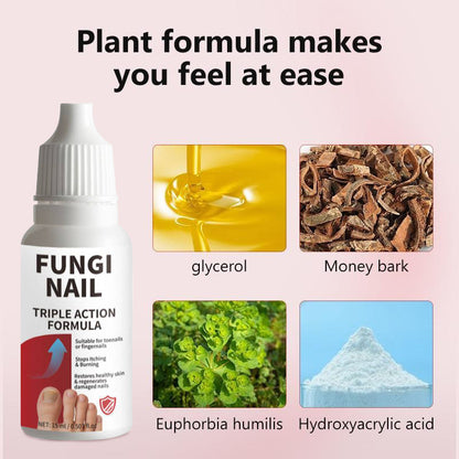 Triple Action Fungi Nail Treatment ✨ — Fast Relief & Nail Repair