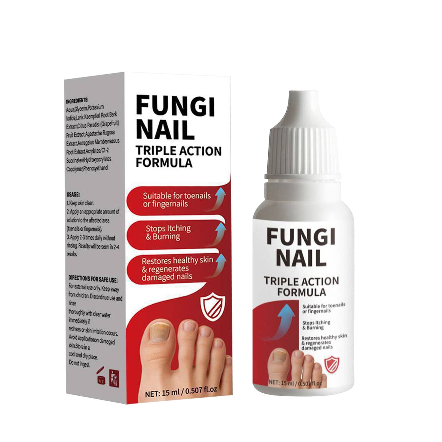 Triple Action Fungi Nail Treatment ✨ — Fast Relief & Nail Repair