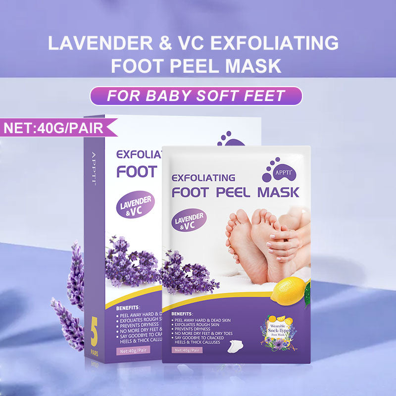 Lavender Exfoliating Foot Mask