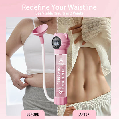 Breathing Dumbbell - Lung Capacity Training Device for Respiratory Fitness