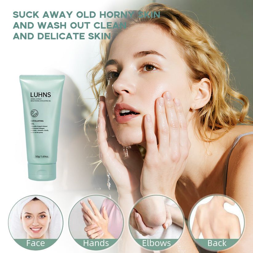 Herbal Exfoliating Gel – Deep Yet Gentle Skin Cleansing