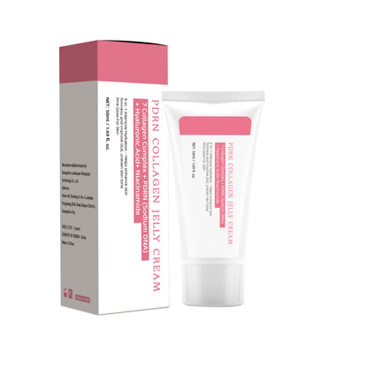 PDRN Collagen Jelly Cream - Anti-Aging Face Moisturizer for Firmer, Youthful Skin