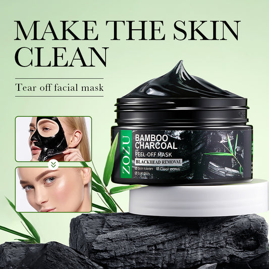 Charcoal Peel-Off Mask ✨ — Deep Cleanse & Remove Blackheads